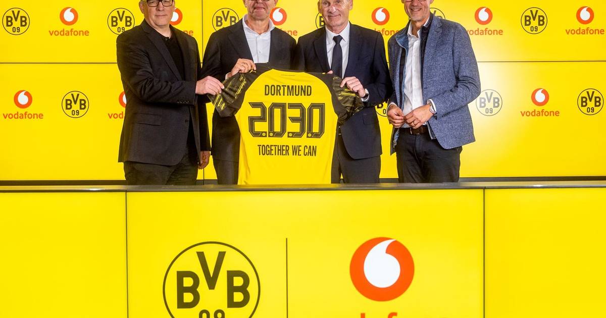 Vodafone wird Hauptsponsor von Borussia Dortmund