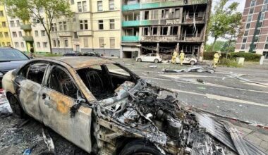 Brand in der Lichtstraße in Düsseldorf