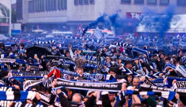 Nach dem Pokalfinale: Traum vom DFB-Pokalsieg zerplatzt: Bielefeld-Fans feiern trotzdem