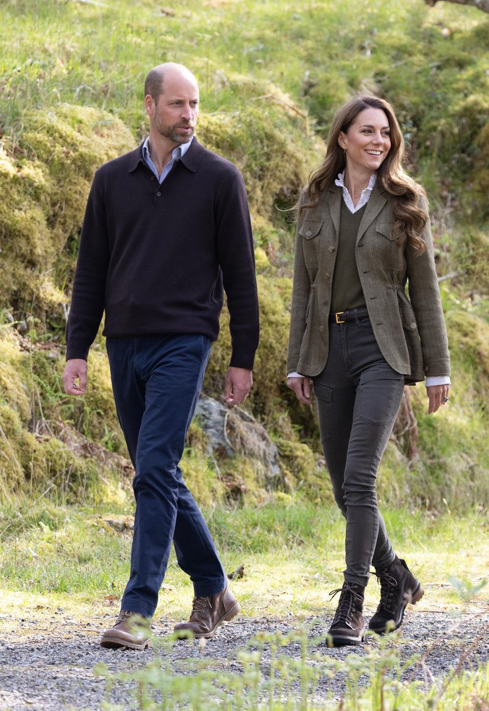 William und Kate am 30. April in Schottland.