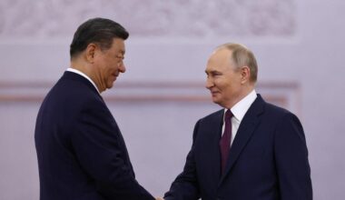 Putin empfängt Chinas Präsidenten Xi im Kreml