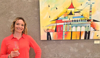 Kunst einer Radebeulerin im Taschenbergpalais