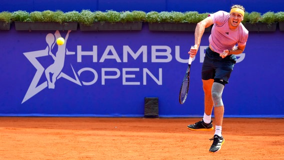 Alexander Zverev bei den Hamburg Open 2024 © Witters 