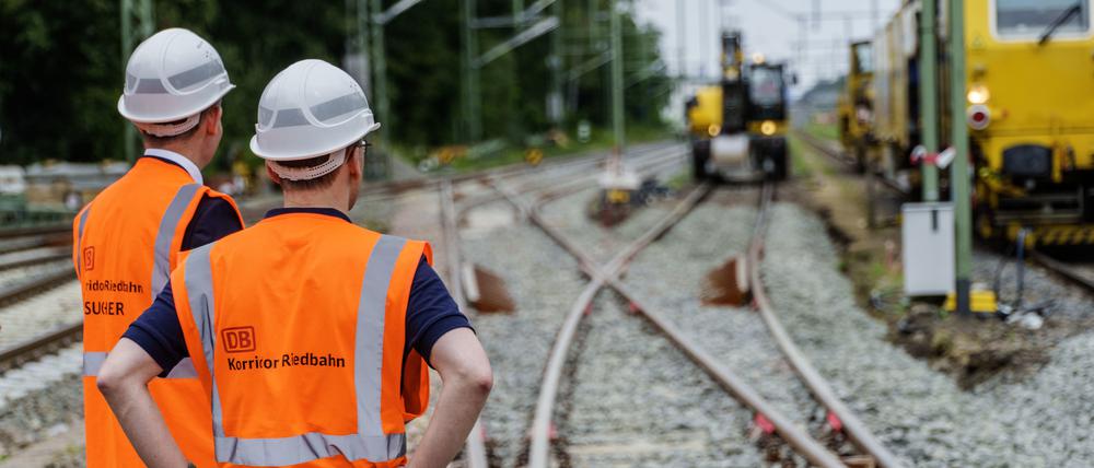 Die Strecke Berlin – Hamburg soll neun Monate lang gesperrt werden.