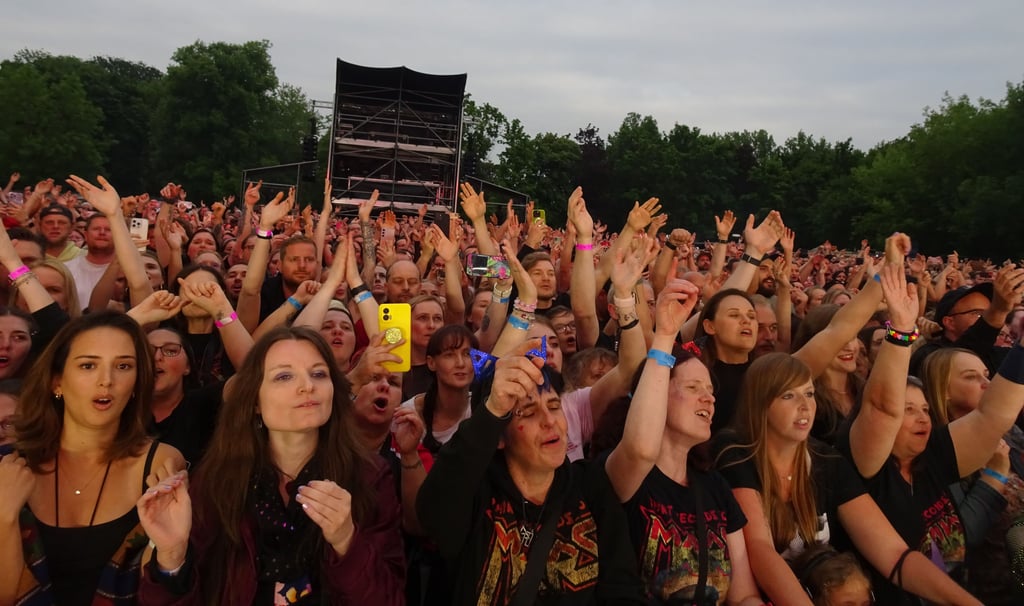 Die Anhänger von 30STM  waren vom Auftritt begeistert.