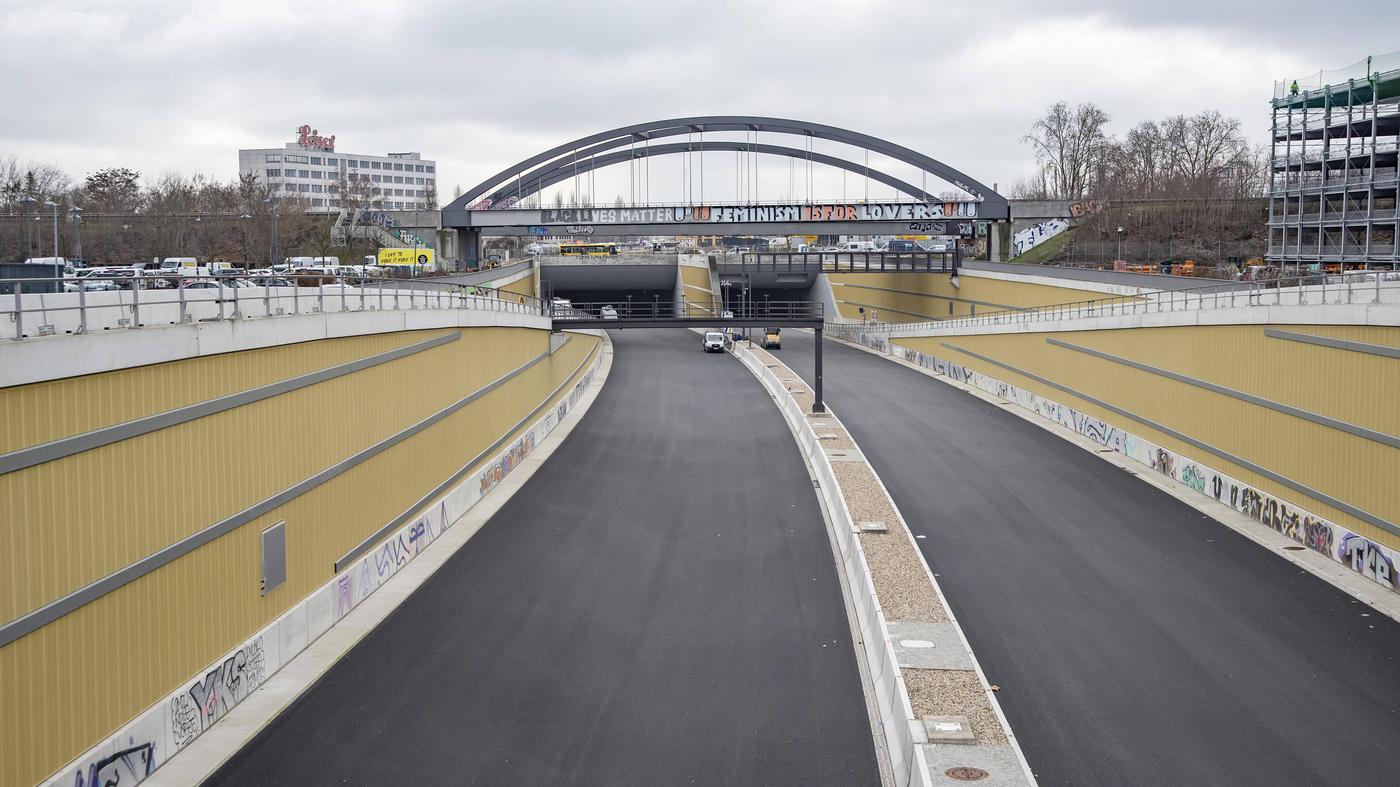 Stau auf der neuen Autobahn wird eingeplant