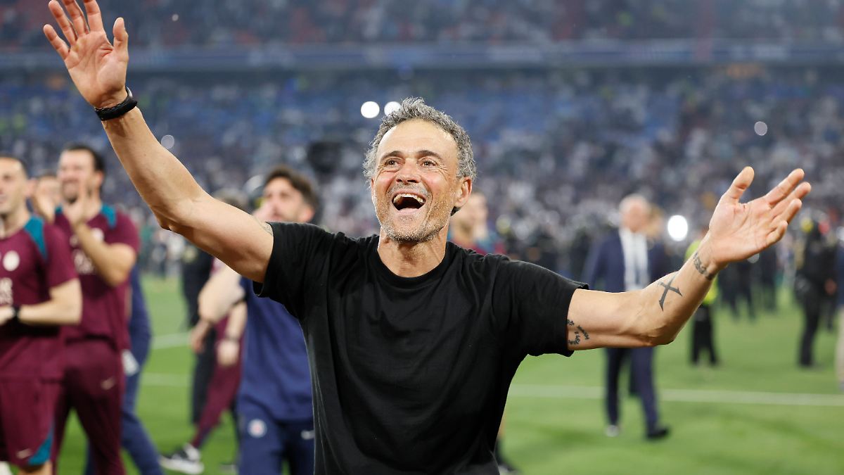 Sie wurde nur neun Jahre alt: Wegen toter Tochter: PSG-Fans rühren Coach Luis Enrique zu Tränen
