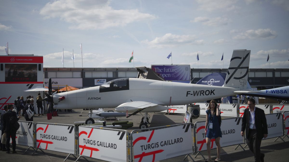 Drohnen aus Europa bei der Luftfahrtmesse in Paris: "Wir müssen bereit sein"