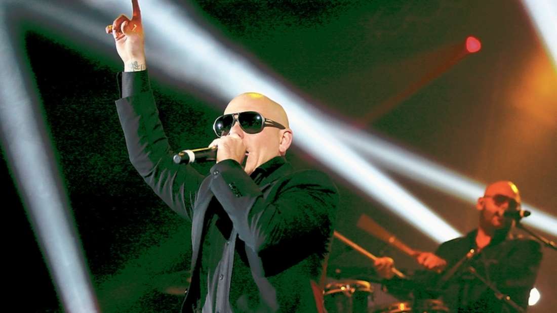 Auf jeden Fall ein Stimmungsmacher: US-Rapper Pitbull in Düsseldorf ▪