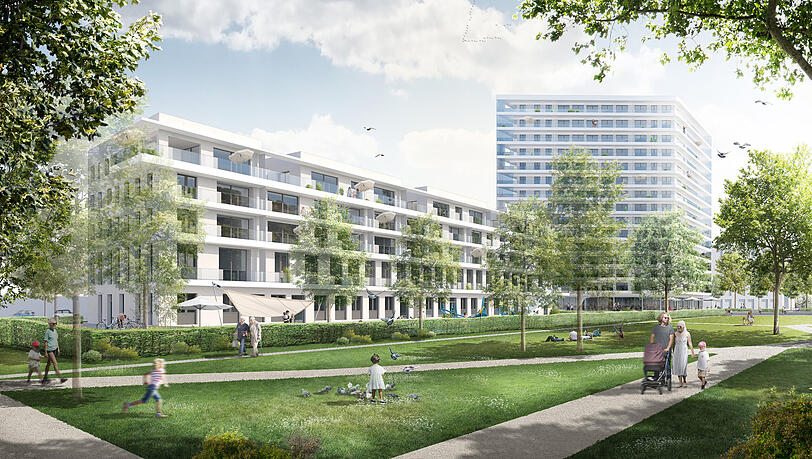 Siebenmal so groß wie der Marienplatz: Hier in München soll ein neuer Park entstehen