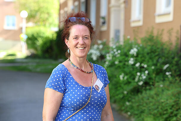 Kerstin Koppitz. Leiterin des Nachbarschaftstreffs Giesing.