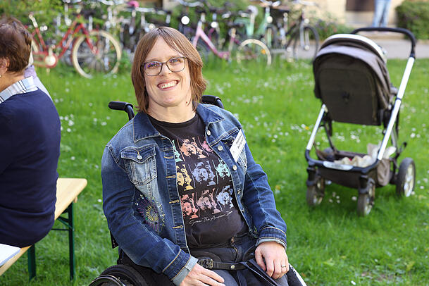 Melanie Bergzoll, Koordinatorin von "Ois Inklusiv".