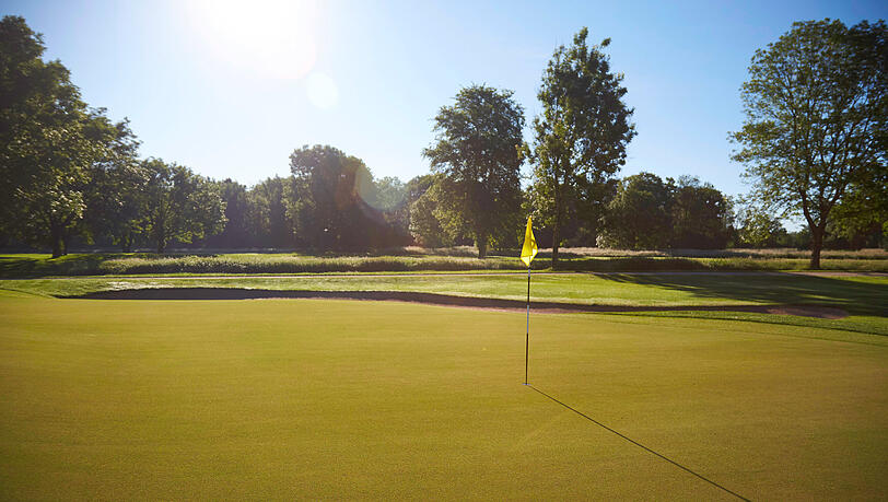 Der Golfplatz Eichenried.