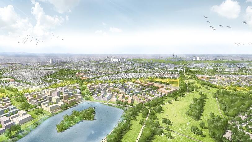 Umbau nach den Spielen: Was München mit dem neuen Olympiadorf in Daglfing plant