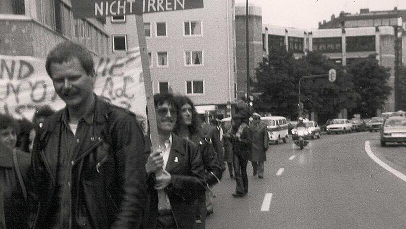 Beim ersten CSD vor 45 Jahren in München: "Mir haben die Knie geschlottert"