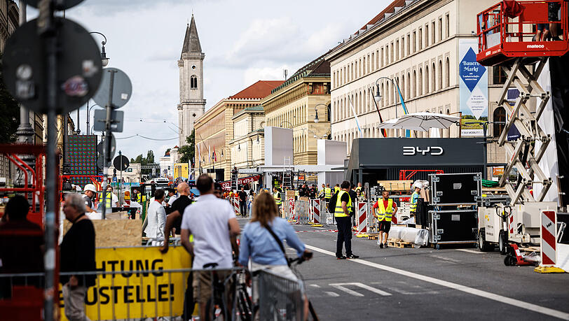 IAA 2025: Welche Umwege Münchner für die Automesse in Kauf nehmen müssen