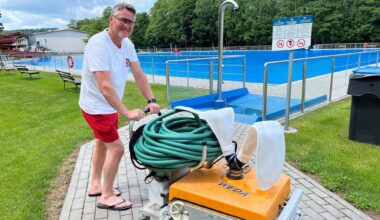 Freibadsaison erlebt im Raum Freiberg/Flöha einen verhaltenen Start
