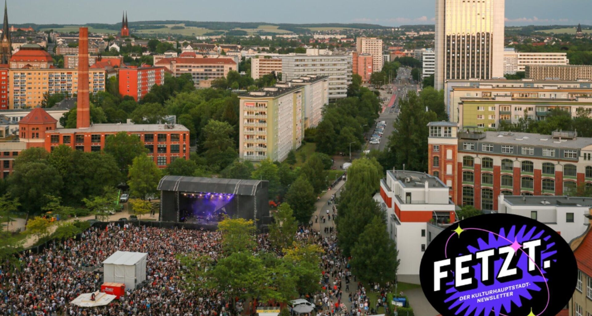 Kosmos Chemnitz 2025: Programm, Lageplan, Bühnen