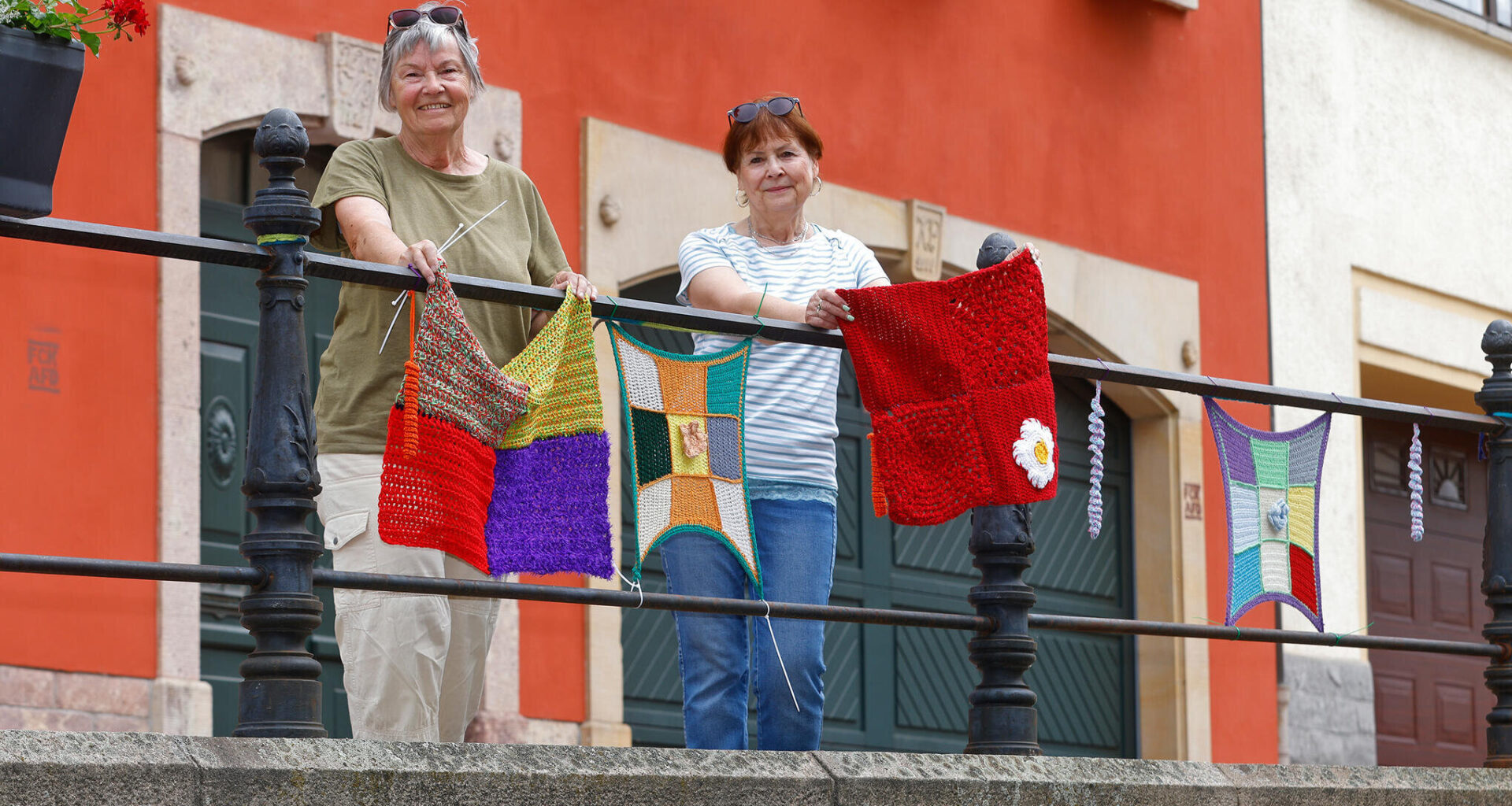 Oma-Hobby wird in Hohenstein-Ernstthal zur Straßenkunst