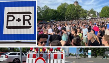 Sperrungen, Parkverbote und wie Kosmos-Gäste und alle anderen trotzdem in die City kommen