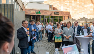 „Freie Presse“ und Lokalzeitungsinitiative bringen 40 Top-Journalisten mit Bürgern ins Gespräch
