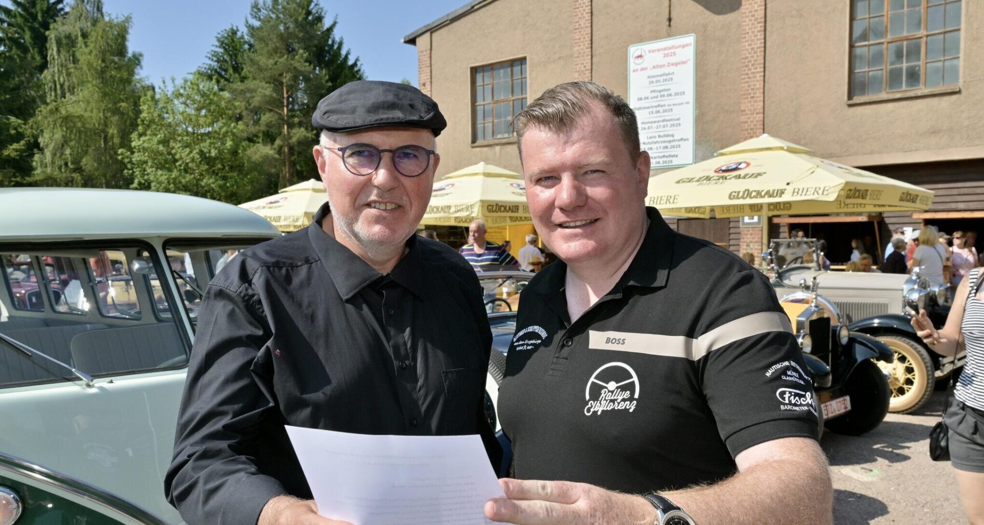 150 Fahrzeuge beim Oldtimertreffen in Niederwürschnitz