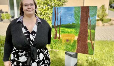 Wie einer jungen Frau aus dem Erzgebirge das Malen im Leben hilft