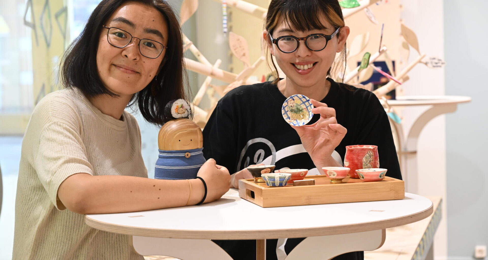 Was Japanerinnen in einer Neukirchener Küche machen