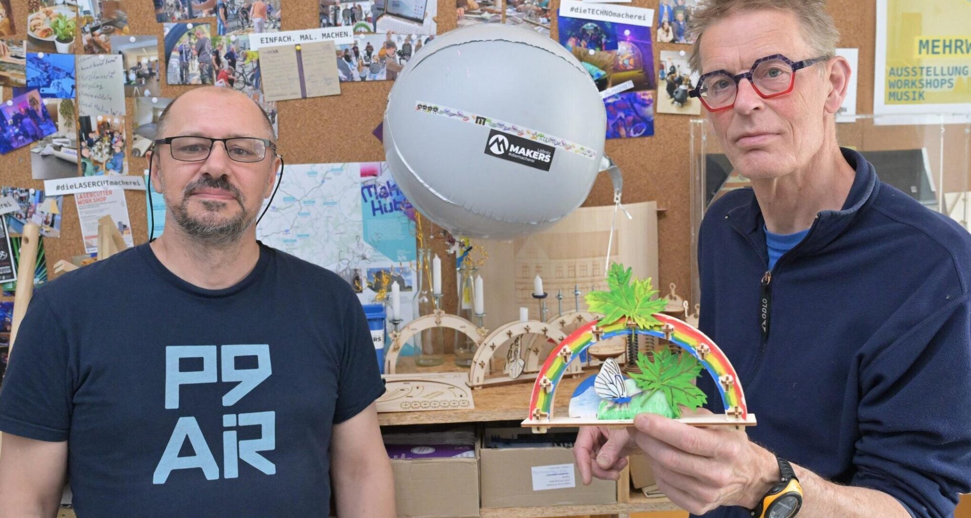 Internationale Künstler experimentieren im Erzgebirge