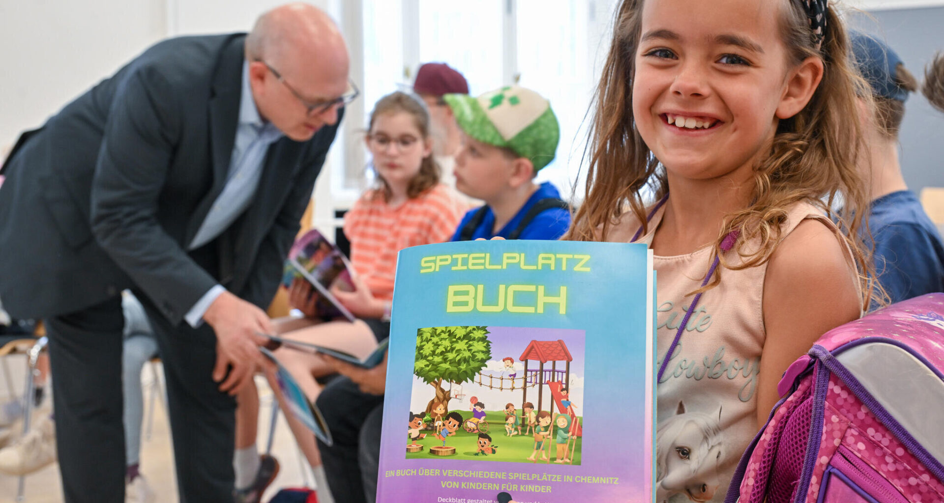 Hortkinder testen Chemnitzer Spielplätze und machen ein Buch draus
