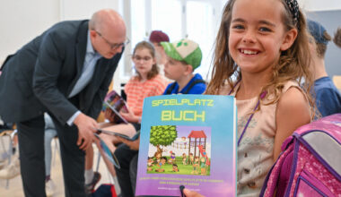 Hortkinder testen Chemnitzer Spielplätze und machen ein Buch draus