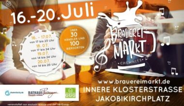 Der Brauereimarkt Chemnitz ist zurück!