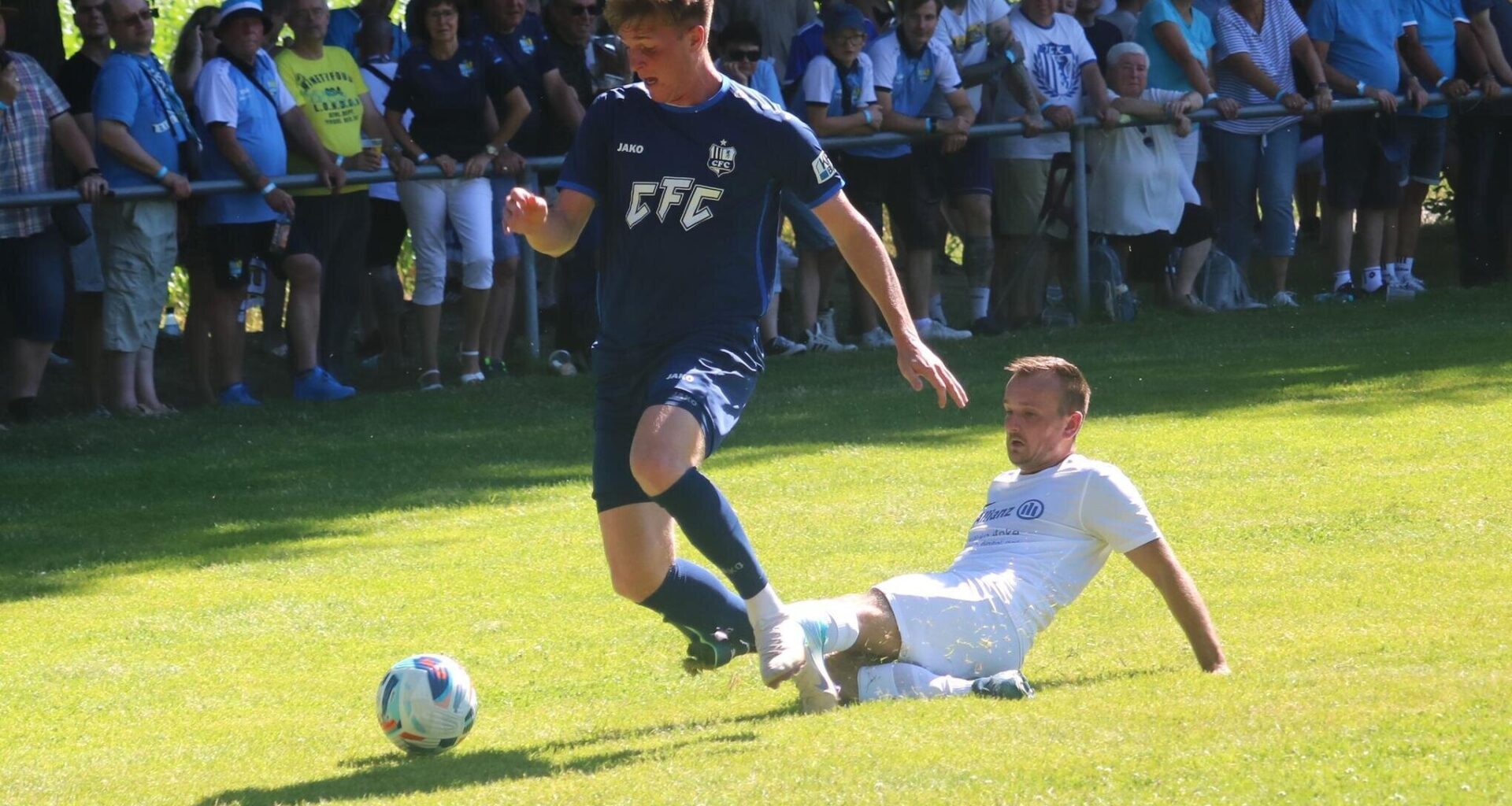 CFC-Neuzugang stand schon als Dreijähriger auf dem Fußballplatz