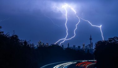 DWD warnt vor Hagel und Starkregen