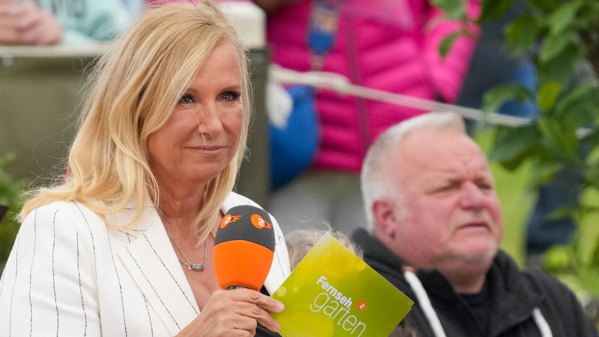 "Fernsehgarten"-Look von Andrea Kiewel löst Spott aus