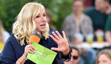 Andrea Kiewel stürzt bei ZDF-Dreh ins Wasser