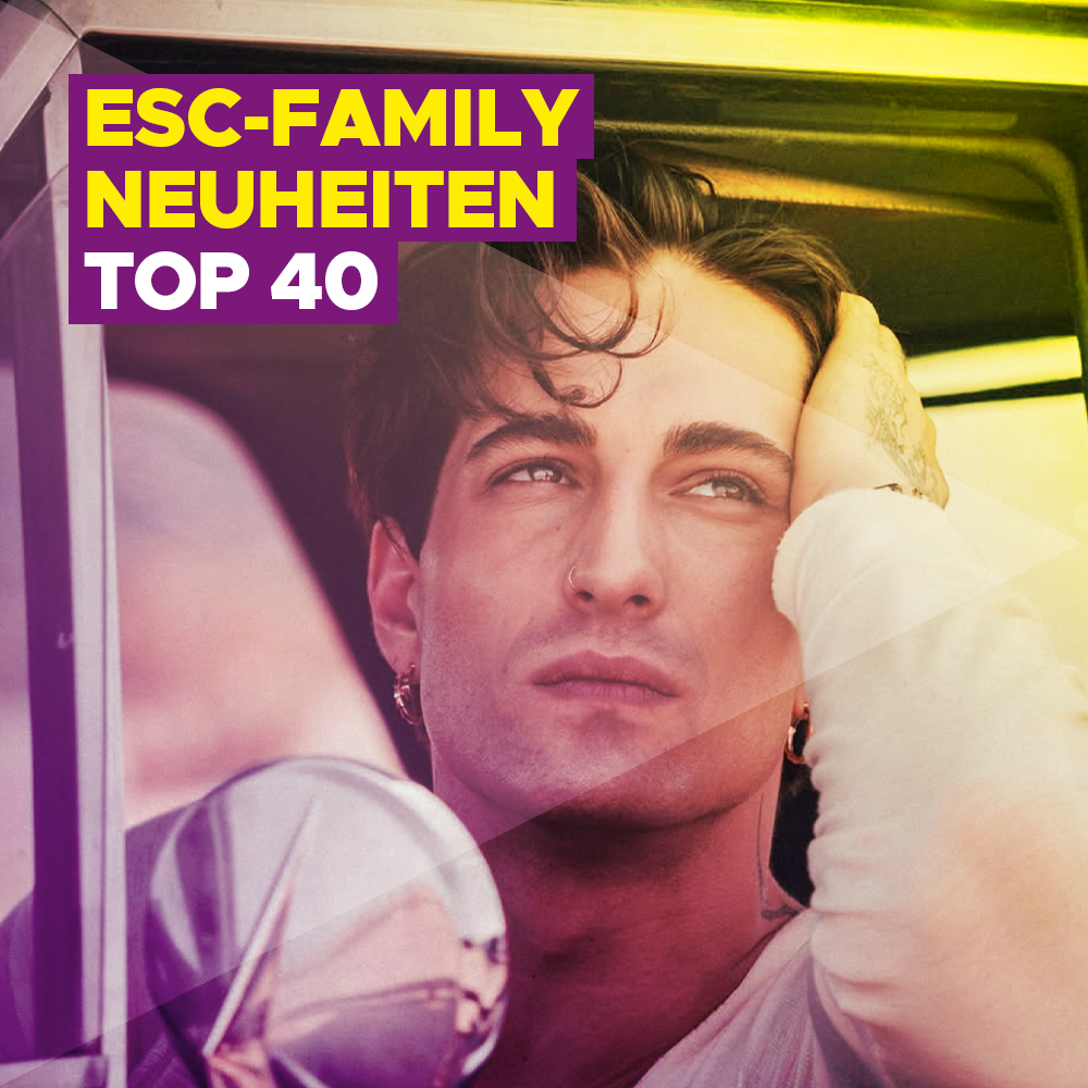 ESC-Family Neuheiten TOP 40: Neues von Lord of the Lost, Kaleen, Damiano David, Emmy, VÆB, NAPA und vielen mehr