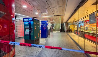 Gewalttat – Polizei sperrt Station