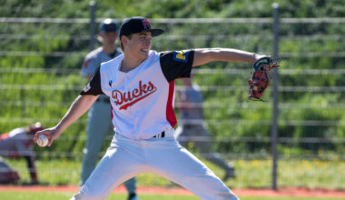 Baseball - Wenn Wiener Neustädter Mittwochfüh in Frankreich Baseball spielen