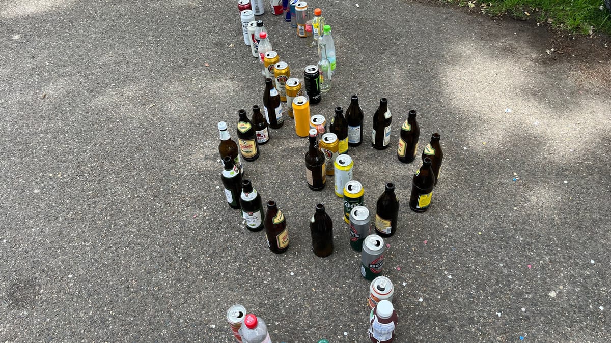 Was Pfandflaschensammler beim Festival verdienen