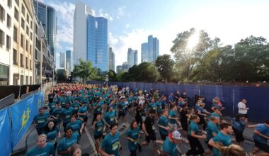 Mehr als 60.000 Starter bei J.P. Morgan Corporate Challenge