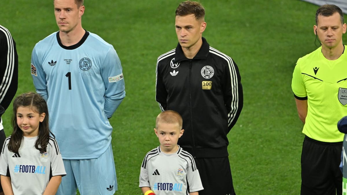 Vor Anpfiff – rührender Moment mit DFB-Kapitän Kimmich