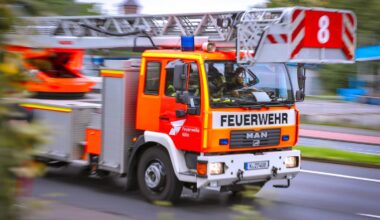 Brand in Hochhaus-Keller: Mann mit Rauchgasvergiftung im Krankenhaus