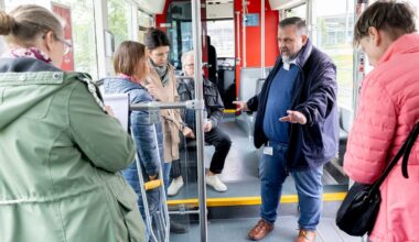 Fahrgäste und Fahrer entwickeln neue Bahnen mit