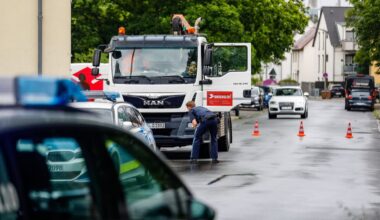 Lkw kollidiert mit Kind – keine lebensbedrohlichen Verletzungen
