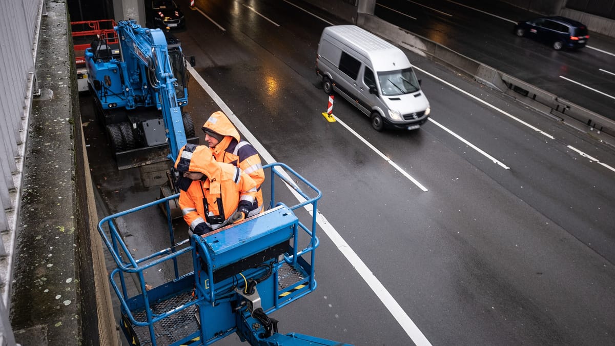 Sperrung an Autobahn dauert fünf Wochen länger