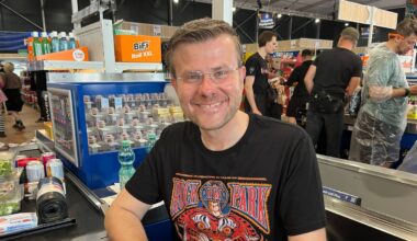 OB König verkauft Bier und Klopapier bei Lidl