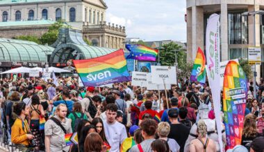Tausende feiern Christopher Street Day – friedlicher Demozug