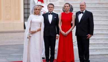 Fürstin Charlène + Brigitte Macron: Das geheime Zeichen ihrer Looks