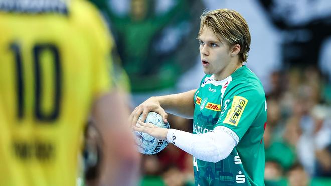 Handball-Bundesliga: Auch sieben Tore von Andri Runarsson konnten die knappe Niederlage Leipzigs in Stuttgart nicht verhindern.